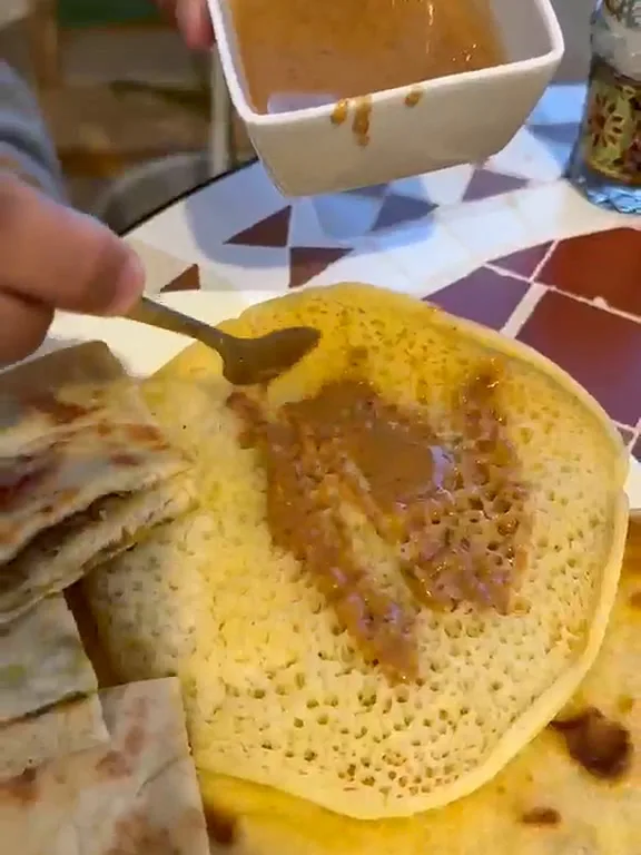 Baghrir à l'amlou